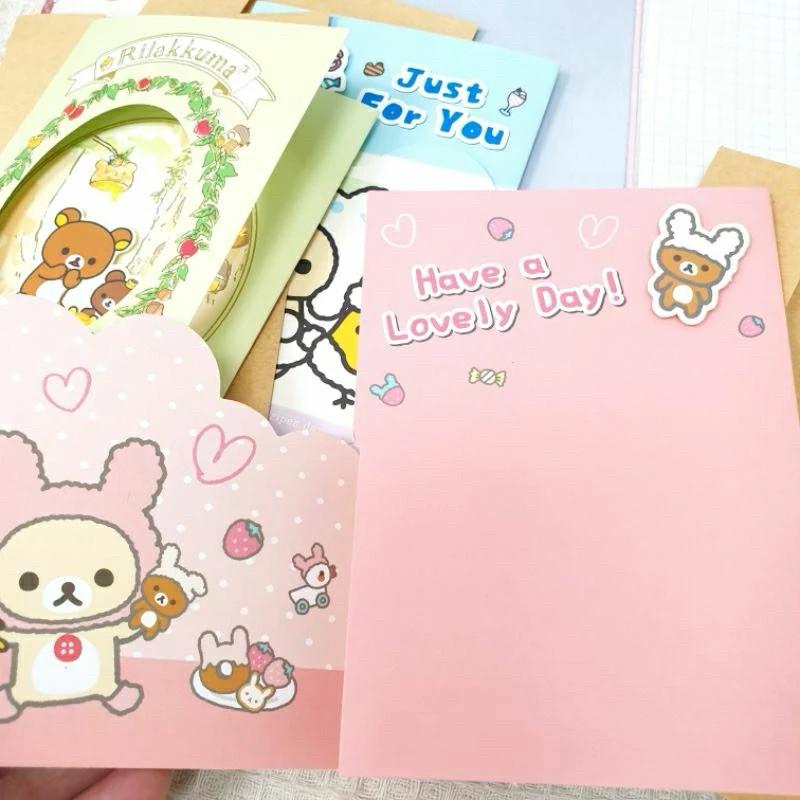 現貨正版 拉拉熊 立體兩折標準卡 懶熊 造型卡片 萬用卡 生日卡 感謝卡 祝福卡 心意卡片 牛奶熊 可愛萬用卡 立體卡-細節圖9