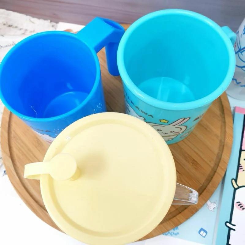現貨正版 吉伊卡哇 水杯 單耳杯 牙刷杯 吸管杯 烏薩奇 小八貓 潄口杯 手把杯 台灣製 兒童水杯 杯子 食品級PP-細節圖6