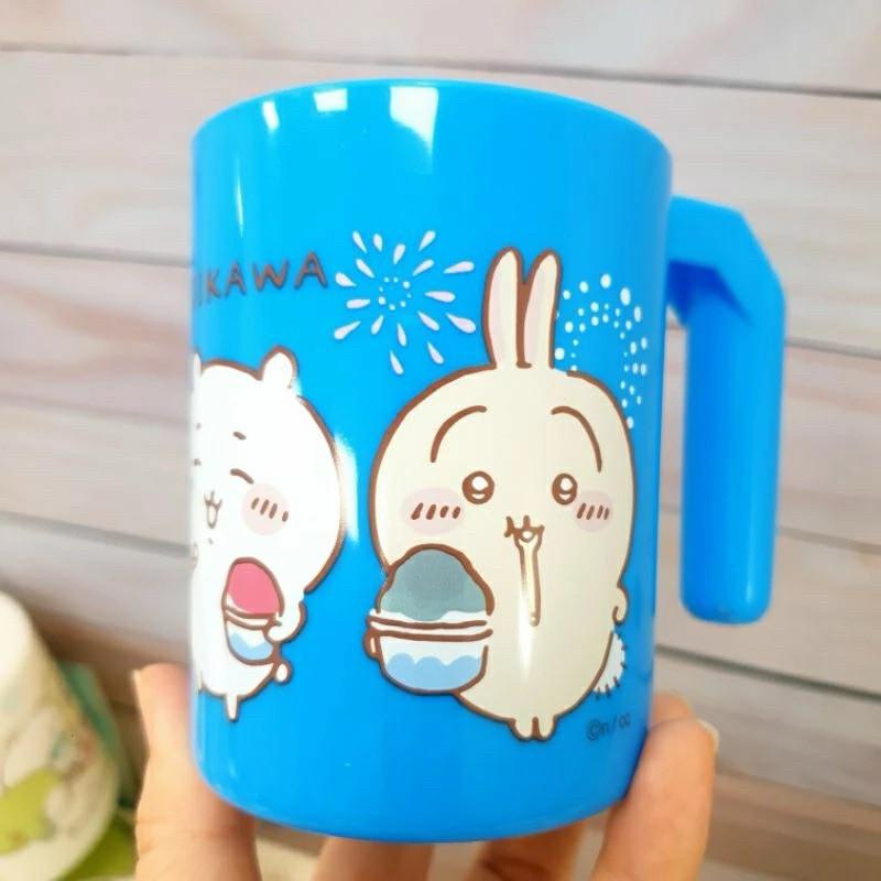 現貨正版 吉伊卡哇 水杯 單耳杯 牙刷杯 吸管杯 烏薩奇 小八貓 潄口杯 手把杯 台灣製 兒童水杯 杯子 食品級PP-細節圖9