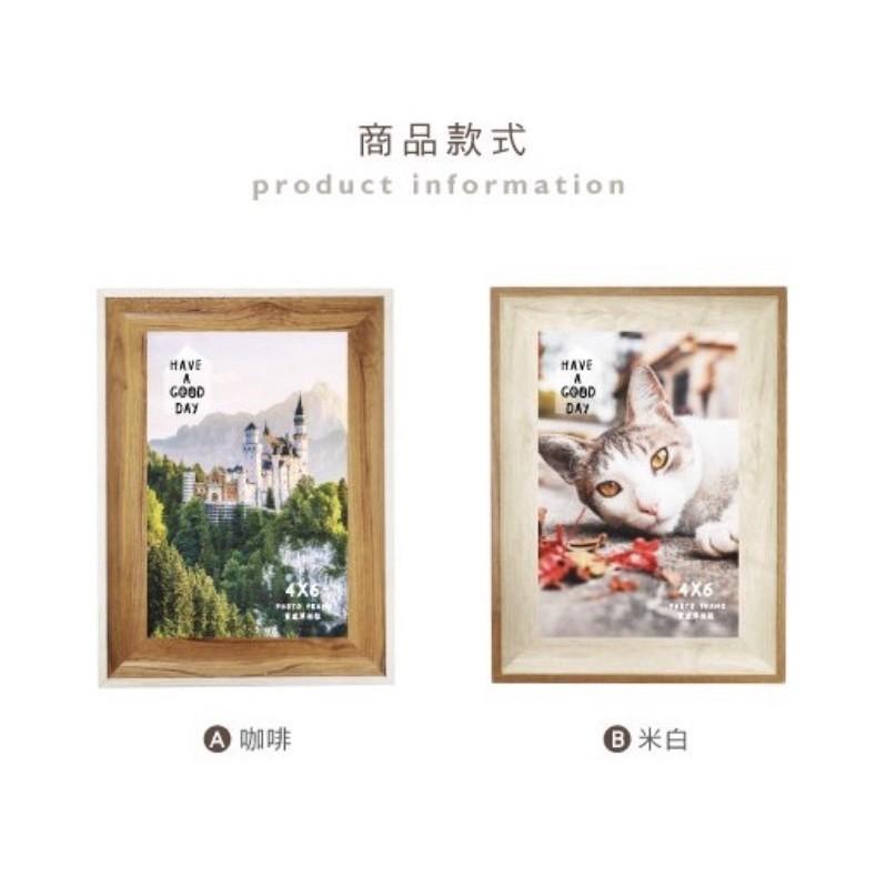 現貨正版 4X6質感厚相框 相框牆 單框 桌立 橫直通用 照片 畫框 框架 相片相框-細節圖3
