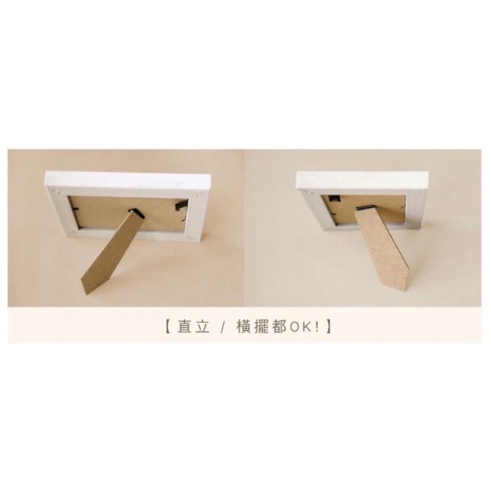 現貨正版 4X6質感厚相框 相框牆 單框 桌立 橫直通用 照片 畫框 框架 相片相框-細節圖8