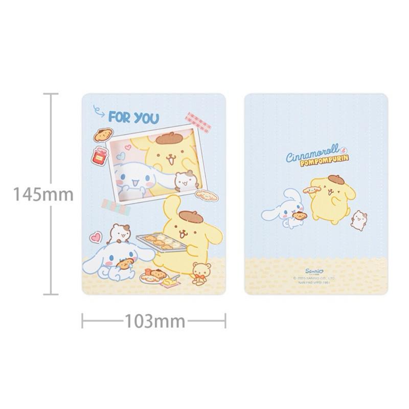 現貨正版 三麗鷗 窗口萬用卡片 酷洛米萬用卡 kitty 大耳狗 耶卡 聖誕卡 布丁狗生日卡 祝福卡 邀請 卡片 台灣製-細節圖4