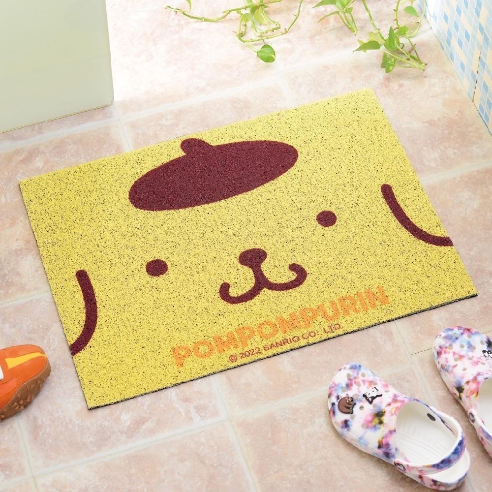 現貨正版 三麗鷗 刮泥絲圈地墊 Hello kitty 地墊 美樂蒂 酷企鵝 絲圈地墊 布丁狗 廚房 玄關墊 止滑地墊-細節圖7