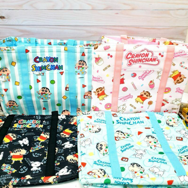 現貨正版 蠟筆小新 束口保冷野餐袋 大容量 保溫保冷袋 束口大容量保溫袋 小白 保冷保溫 購物袋 大容量餐袋 束口餐袋-細節圖2