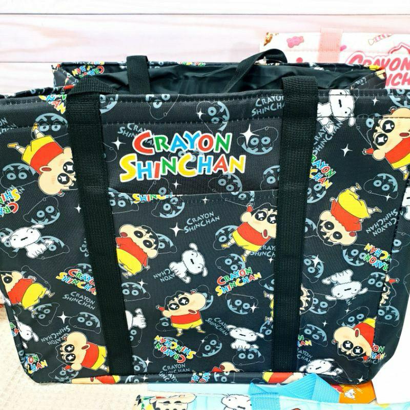 現貨正版 蠟筆小新 束口保冷野餐袋 大容量 保溫保冷袋 束口大容量保溫袋 小白 保冷保溫 購物袋 大容量餐袋 束口餐袋-細節圖9