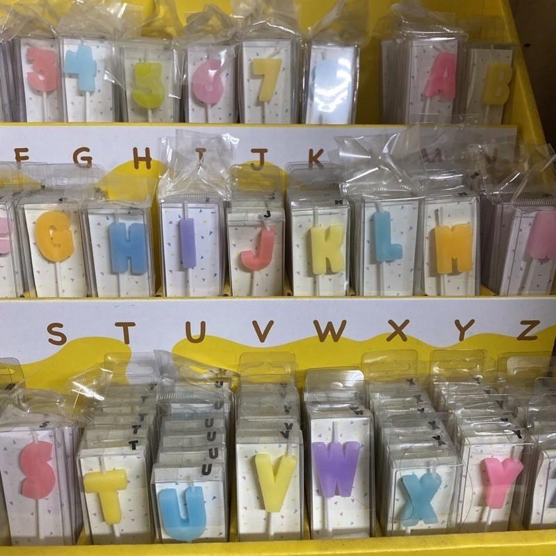 現貨正版 文字造型小蠟燭(英文)~派對˙生日慶生˙特別日子˙ 也有數字喔-細節圖4