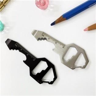 現貨正版 鑰匙型扣環 多功能鑰匙型扣環 不銹鋼 鑰匙型扣環 不鏽鋼 鑰匙圈 登山用品 露營 戶外活動 野外求生 露營配件-細節圖6