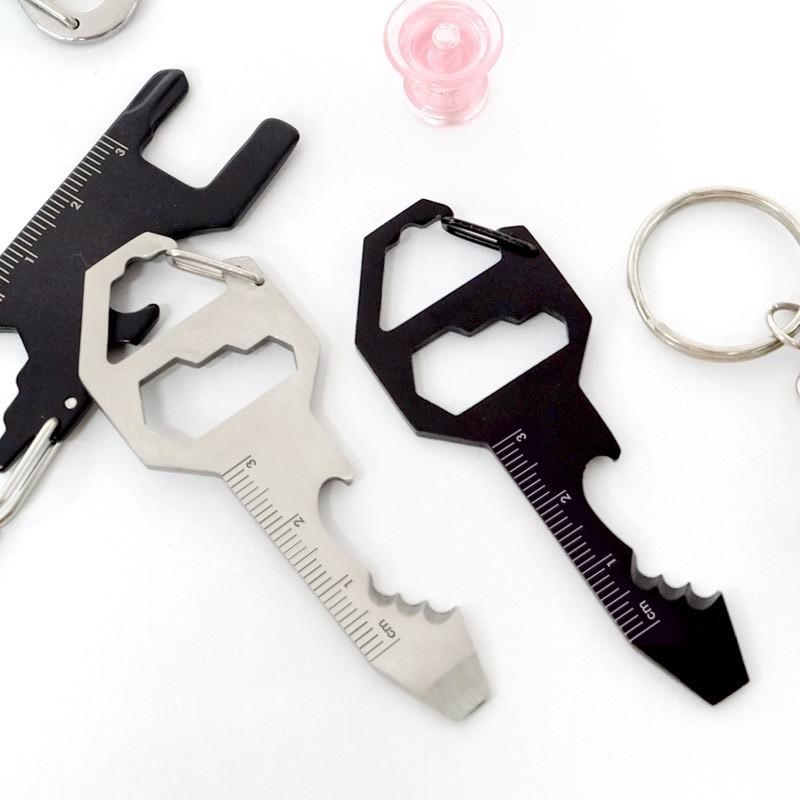 現貨正版 鑰匙型扣環 多功能鑰匙型扣環 不銹鋼 鑰匙型扣環 不鏽鋼 鑰匙圈 登山用品 露營 戶外活動 野外求生 露營配件-細節圖8