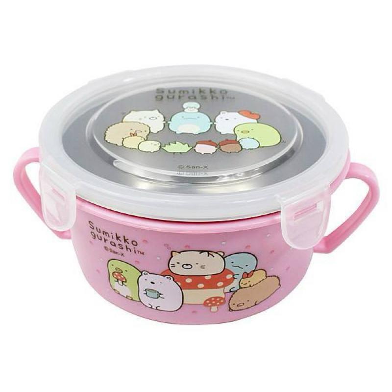 現貨正版 角落生物 304不鏽鋼碗 角落小夥伴 分隔碗 304不銹鋼餐碗 環保餐碗 台灣製造 兒童餐碗 三色碗-細節圖7