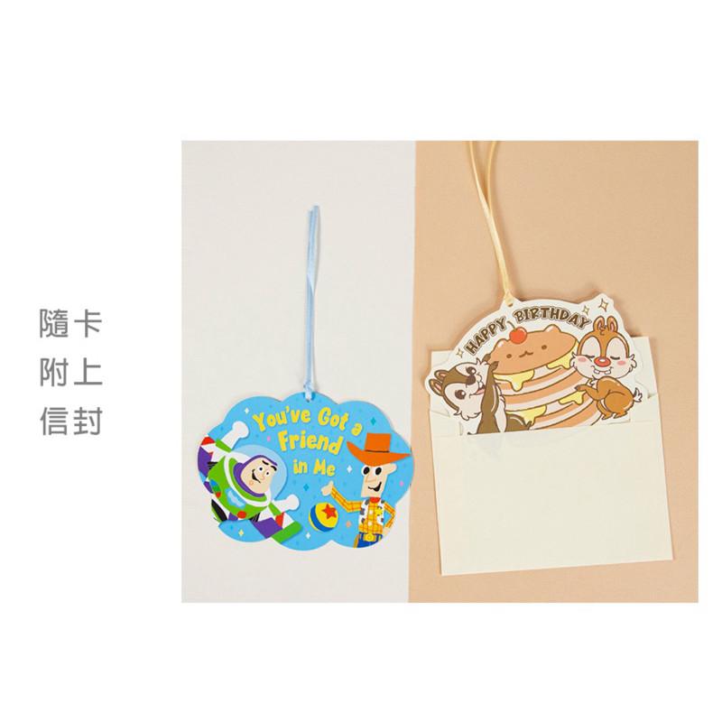 現貨正版 迪士尼 造型繫繩卡片 萬用卡片 生日卡片 許願卡 聖誕卡 禮物卡 祝福卡片 傳情卡 維尼 小飛象 愛麗兒 公主-細節圖6