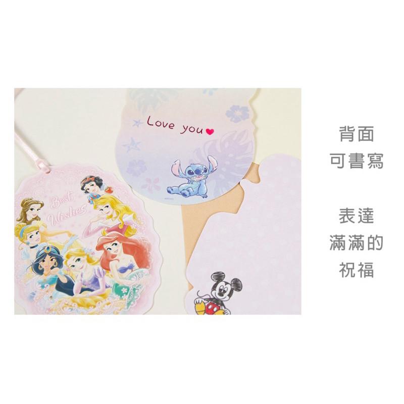 現貨正版 迪士尼 造型繫繩卡片 萬用卡片 生日卡片 許願卡 聖誕卡 禮物卡 祝福卡片 傳情卡 維尼 小飛象 愛麗兒 公主-細節圖7