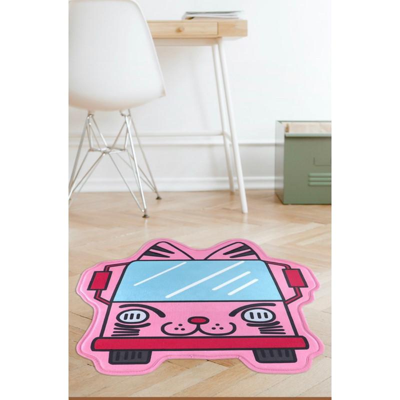 現貨正版 蠟筆小新 娃娃車造型地墊 厚款 絨毛防滑地墊 玄關 浴室地墊 絨毛地毯 居家 地墊 地毯 腳踏墊 止滑地墊-細節圖8