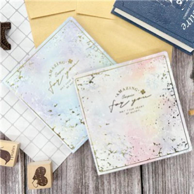 現貨正版 大理石紋 萬用厚卡(小) 生日 邀請 萬用卡 集合簽名 歡送 生日 萬用卡 生日卡片 萬用卡 質感 文青 精美-細節圖2