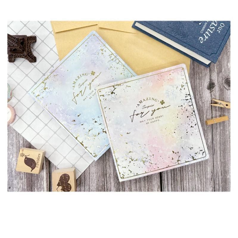 現貨正版 大理石紋 萬用厚卡(小) 生日 邀請 萬用卡 集合簽名 歡送 生日 萬用卡 生日卡片 萬用卡 質感 文青 精美-細節圖3