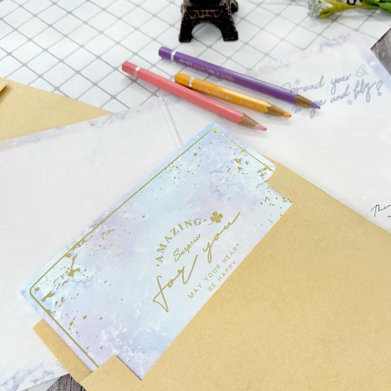 現貨正版 大理石紋 萬用厚卡(小) 生日 邀請 萬用卡 集合簽名 歡送 生日 萬用卡 生日卡片 萬用卡 質感 文青 精美-細節圖7