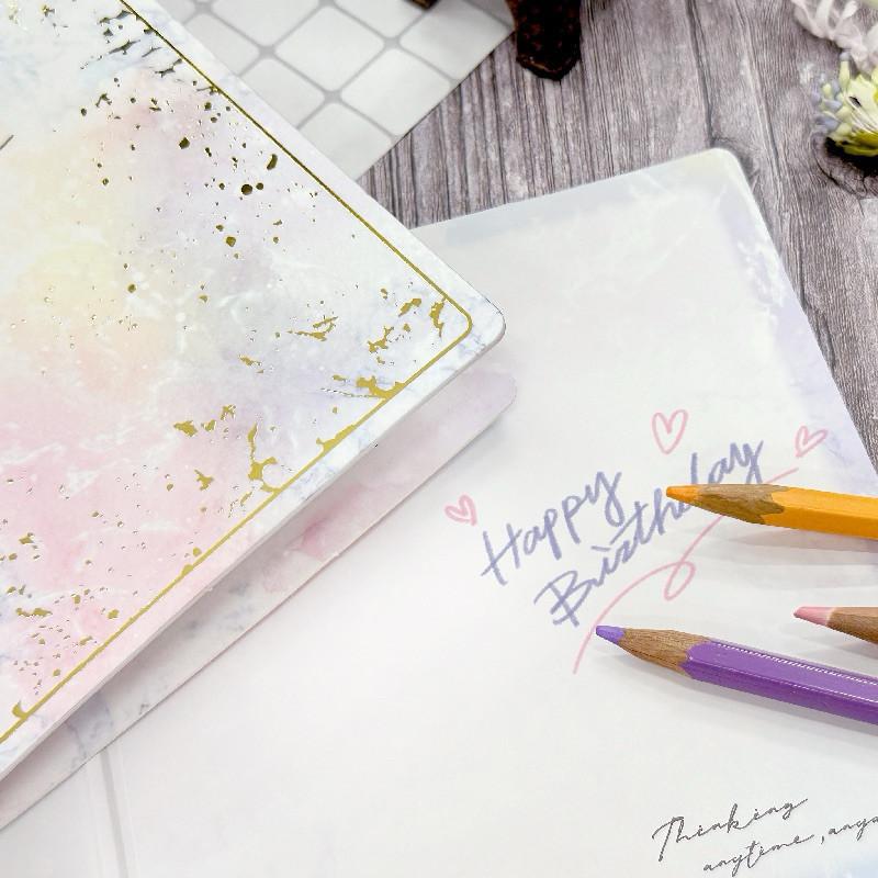 現貨正版 大理石紋 萬用厚卡(小) 生日 邀請 萬用卡 集合簽名 歡送 生日 萬用卡 生日卡片 萬用卡 質感 文青 精美-細節圖8