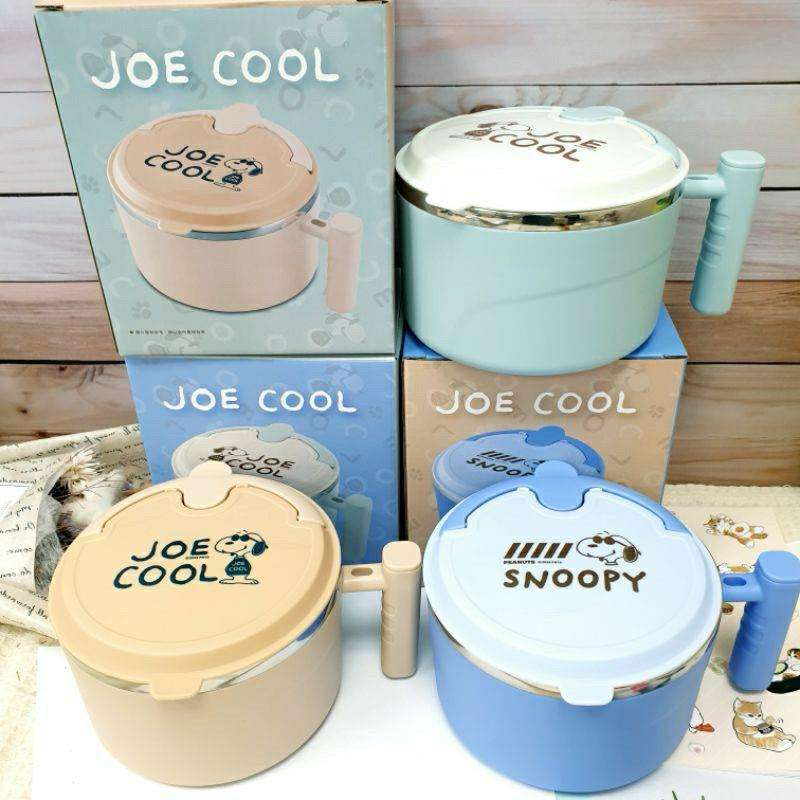 現貨正版 史努比 玩酷不鏽鋼隔熱保鮮碗 不鏽鋼隔熱碗 snoopy 隔熱湯碗 304不鏽鋼碗 保鮮碗 泡麵碗 餐碗 手把-細節圖2