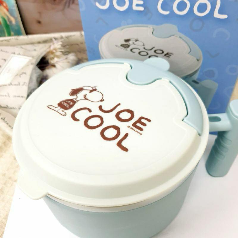 現貨正版 史努比 玩酷不鏽鋼隔熱保鮮碗 不鏽鋼隔熱碗 snoopy 隔熱湯碗 304不鏽鋼碗 保鮮碗 泡麵碗 餐碗 手把-細節圖5