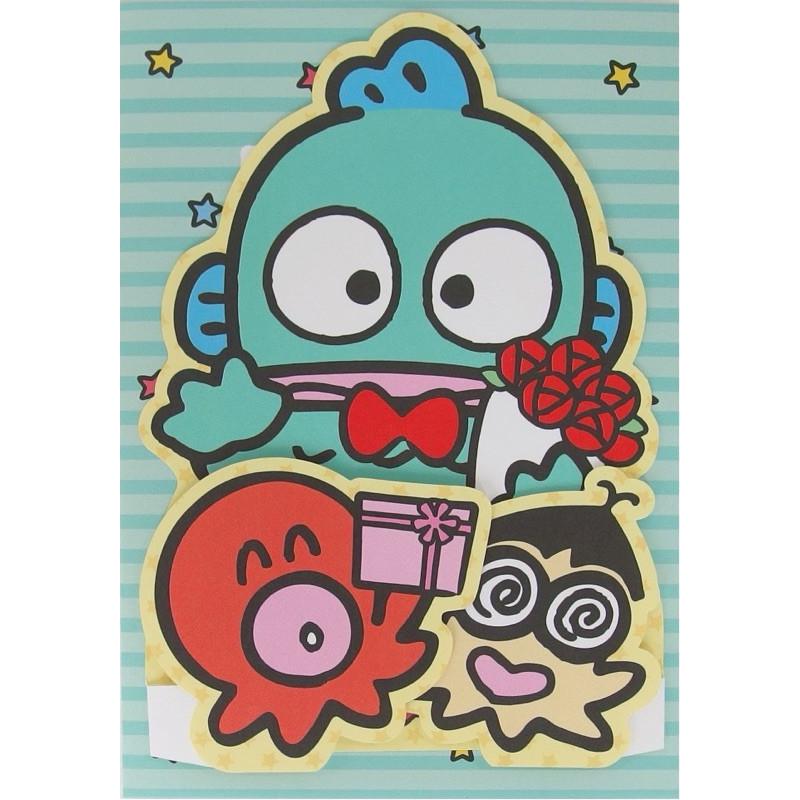 現貨正版 三麗鷗 萬用卡片 立體萬用卡 耶卡 聖誕卡 生日卡 祝福卡 邀請卡 酷企鵝 人魚漢頓 卡片-細節圖5