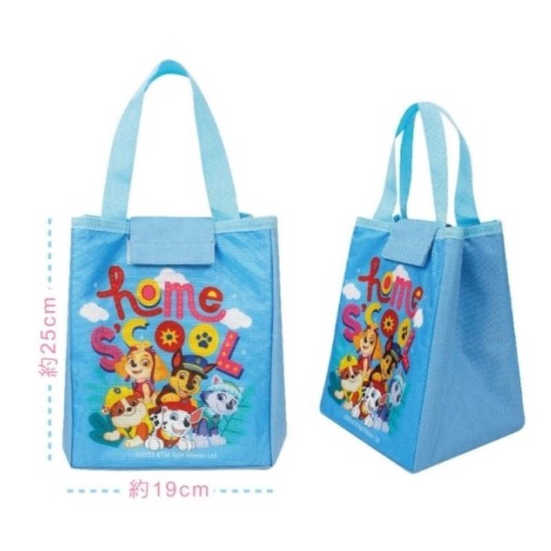 現貨正版 汪汪隊立大功 方形保溫小提袋 便當袋 阿奇午餐袋 購物袋 天天保冷袋-細節圖2