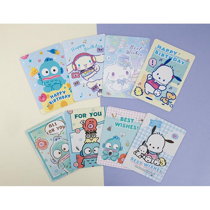 現貨正版 三麗鷗 萬用卡片 人魚漢頓萬用卡 耶卡 聖誕卡 生日卡 祝福卡 邀請 帕恰狗 大耳狗卡片 台灣製-細節圖2