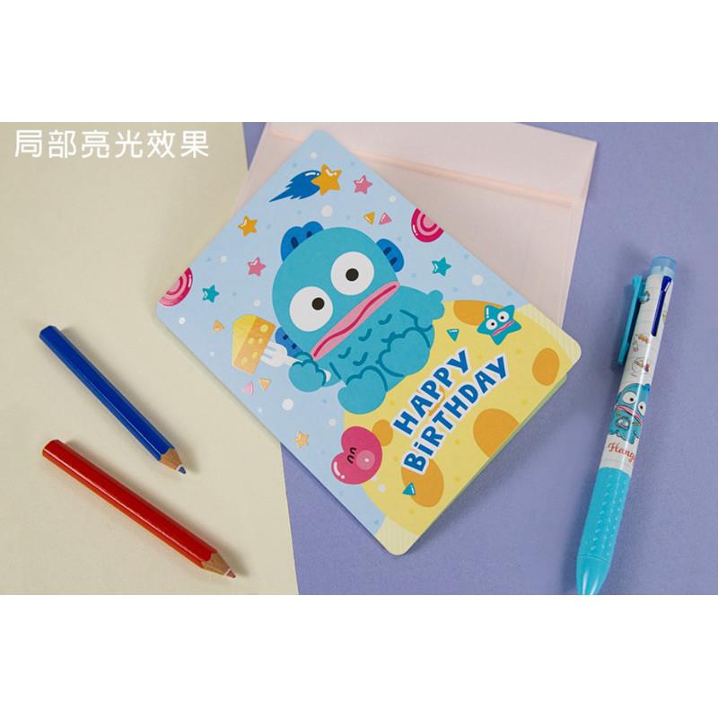 現貨正版 三麗鷗 萬用卡片 人魚漢頓萬用卡 耶卡 聖誕卡 生日卡 祝福卡 邀請 帕恰狗 大耳狗卡片 台灣製-細節圖3