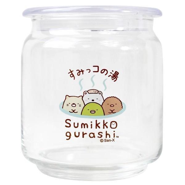 現貨正版 角落小夥伴玻璃食物分裝罐  500ml 角落生物食物收納罐 玻璃密封罐 糖果收納罐 白熊 恐龍 貓咪 炸蝦-細節圖7