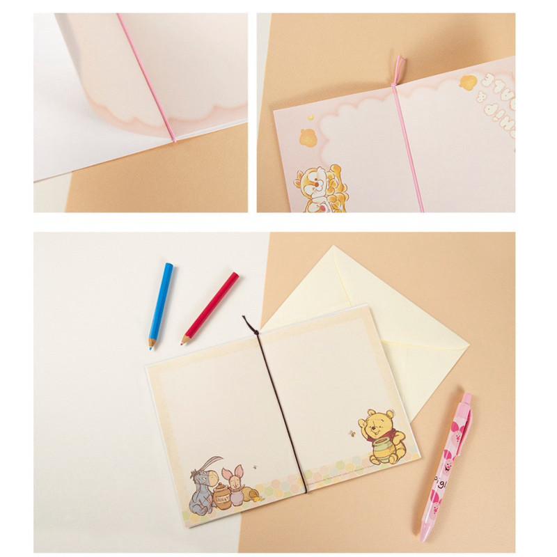 現貨正版 迪士尼 繫繩卡片 萬用卡片 史迪奇 生日卡片 許願卡 聖誕卡 三眼怪 禮物卡 祝福卡片 傳情卡 維尼 奇蒂卡片-細節圖4