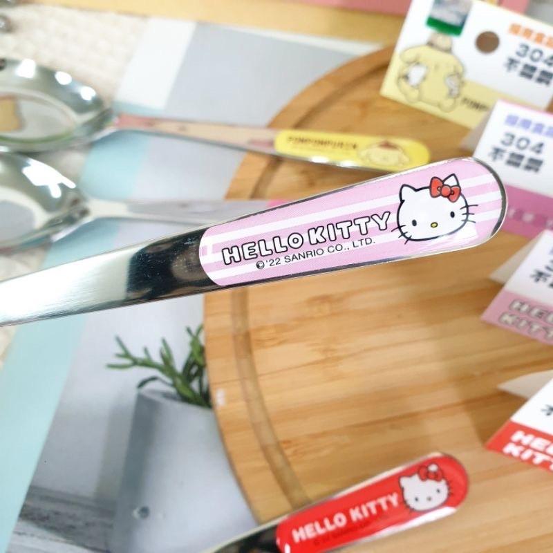 現貨正版 三麗鷗不鏽鋼湯匙 筷子 KITTY不鏽鋼餐具 環保餐具 304不鏽鋼 不銹鋼湯匙 不鏽鋼筷子 美樂蒂 布丁狗-細節圖6