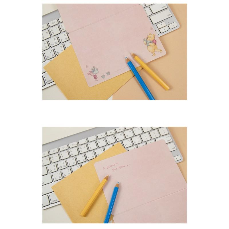 現貨正版 迪士尼 萬用卡片 生日卡片 奇蒂 耶誕卡 聖誕卡 三眼怪禮物卡 福倒翁 祝福卡片 傳情卡 情人卡 邀請卡 維尼-細節圖5