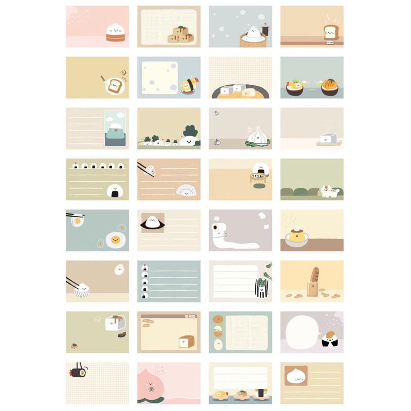 現貨正版 小呸角 萬用名片卡 64入萬用名片卡 CGC-367 隨機出 內頁都一樣 感謝卡 留言卡 小卡片 禮物小卡 萬-細節圖8