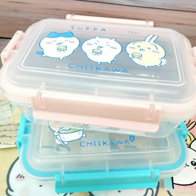 現貨正版 吉伊卡哇 鮮扣長方保鮮盒900ml 四面扣環 野餐外出 餐盒 便當盒 烏薩奇 長方型餐盒 小八貓 食物分裝盒-細節圖7