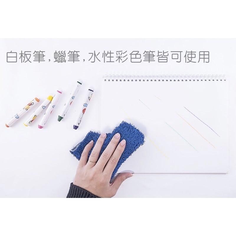 現貨正版 迪士尼 繪圖擦擦本13K  水性筆作圖 濕紙巾擦拭 重複使用 圖畫本 畫圖學習 擦擦本-細節圖7
