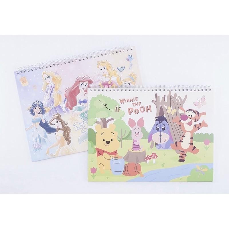 現貨正版 迪士尼 繪圖擦擦本13K  水性筆作圖 濕紙巾擦拭 重複使用 圖畫本 畫圖學習 擦擦本-細節圖9