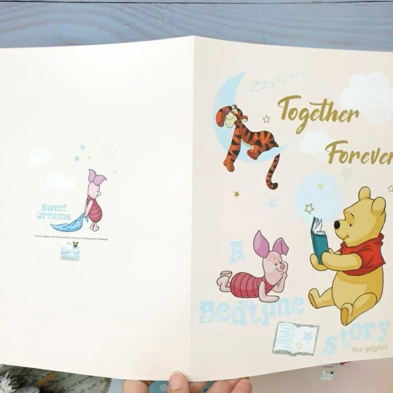 現貨正版 迪士尼 16k大卡 附信封 公主 生日卡 維尼 感謝卡 慶生 祝福卡 大張卡片 謝師卡 心意卡-細節圖3