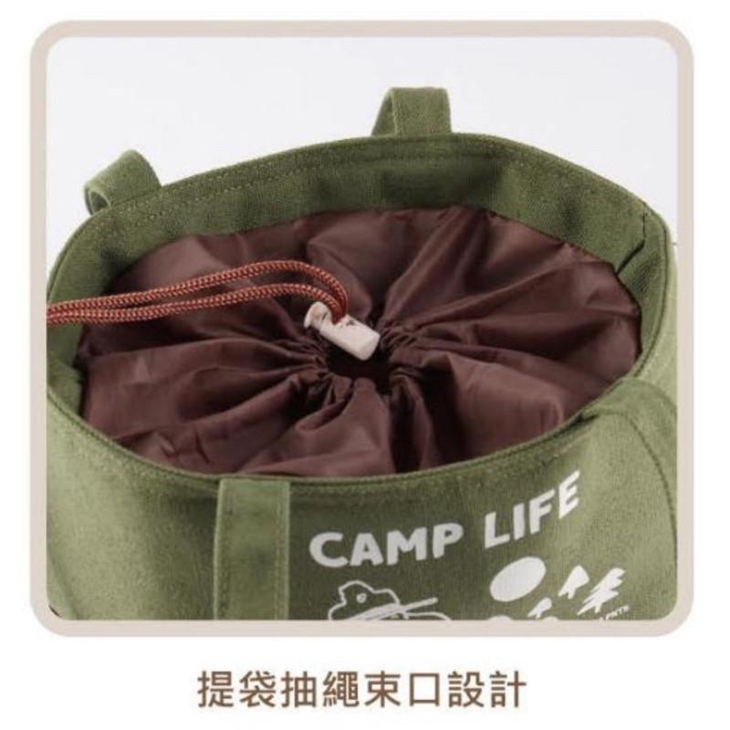現貨正版 史努比 野營趣餐盒提袋組 便當盒 snoopy束口便當袋 便當袋 保溫袋 便當盒 餐盒 野餐-細節圖7