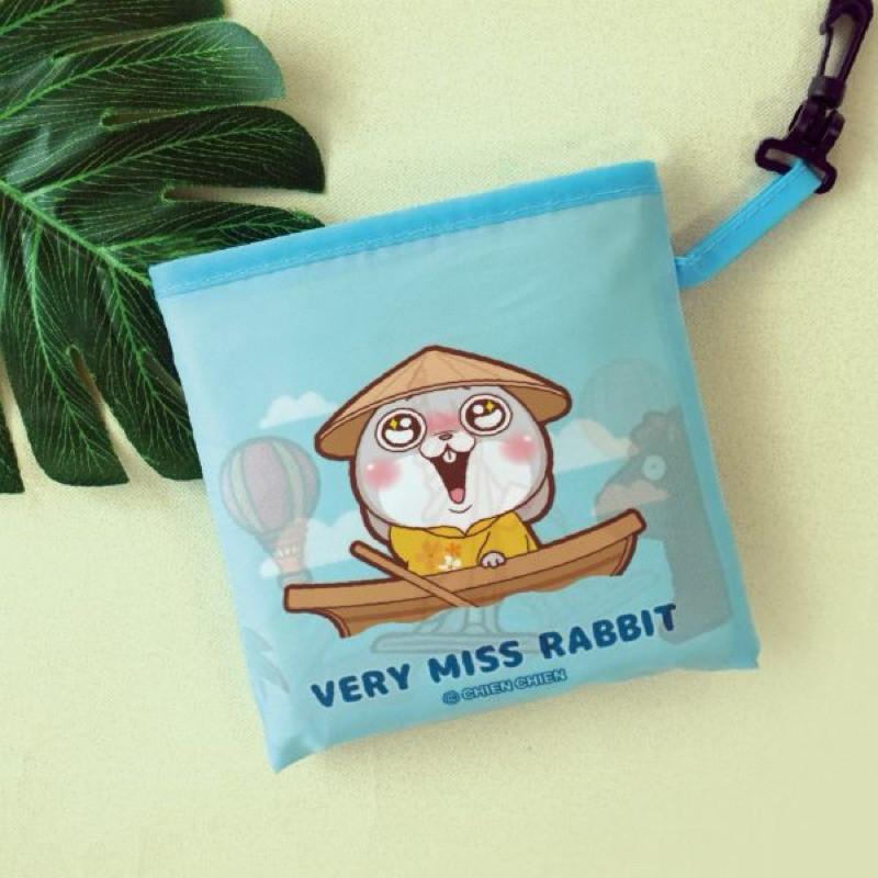 現貨正版 好想兔 環保摺疊購物袋 折疊購物袋 環保購物袋 超市購物袋 便攜購物袋 秒收摺叠 旅行單肩便攜 買菜包 購物袋-細節圖2