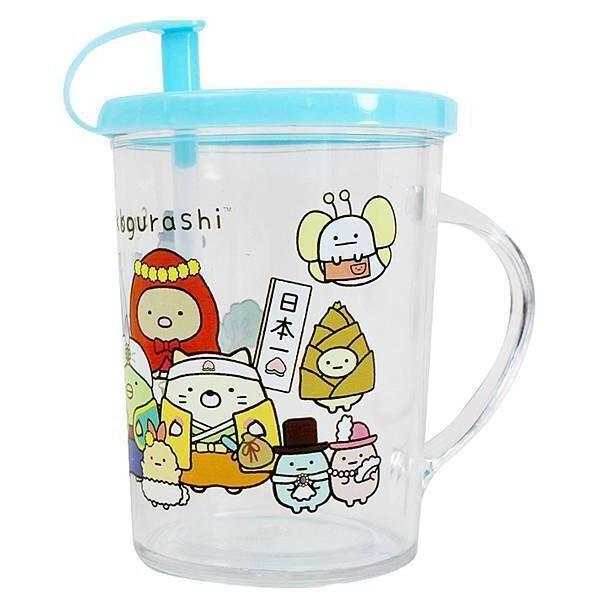 現貨正版 角落小夥伴吸管杯 角落生物水杯 280 cc 果汁杯 兒童水杯 學習杯 幼稚園 兒童 卡通水杯 台灣製-細節圖2