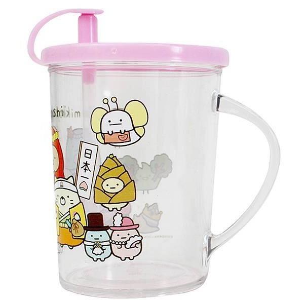 現貨正版 角落小夥伴吸管杯 角落生物水杯 280 cc 果汁杯 兒童水杯 學習杯 幼稚園 兒童 卡通水杯 台灣製-細節圖5