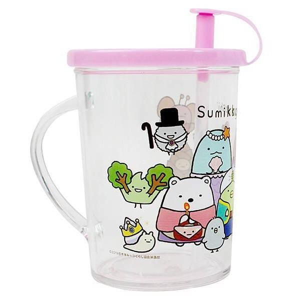 現貨正版 角落小夥伴吸管杯 角落生物水杯 280 cc 果汁杯 兒童水杯 學習杯 幼稚園 兒童 卡通水杯 台灣製-細節圖6