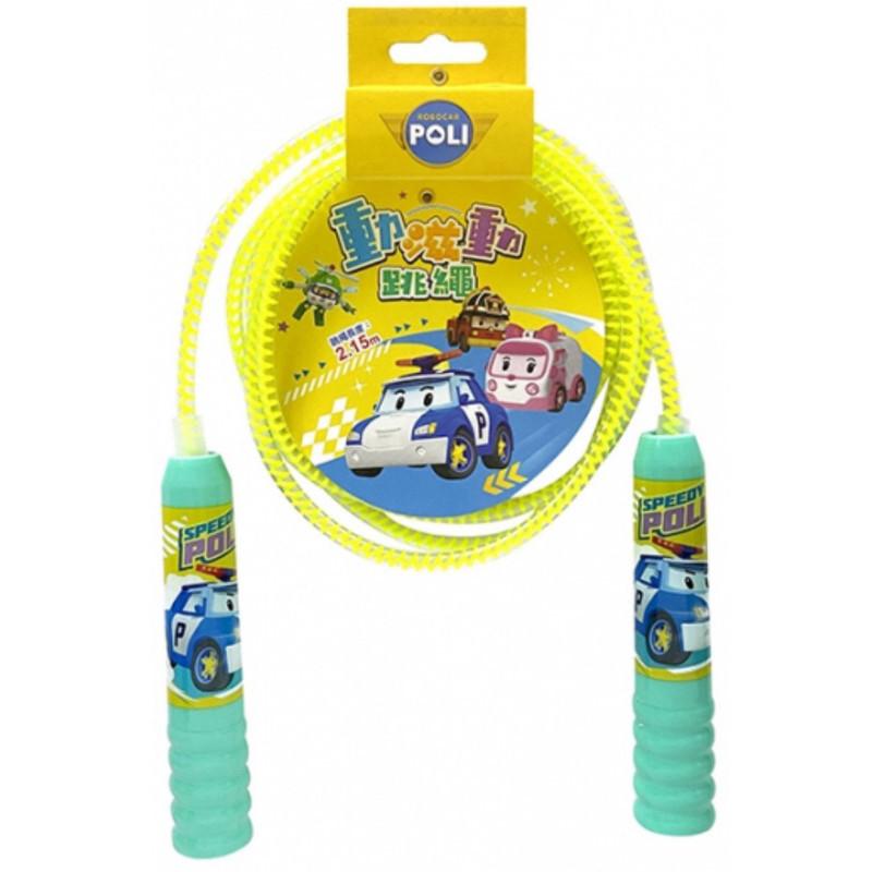 現貨正版 跳繩 冰雪奇緣 動滋動跳繩 波力 超人力霸王 碰碰狐 汪汪隊立大功 跳繩-細節圖2