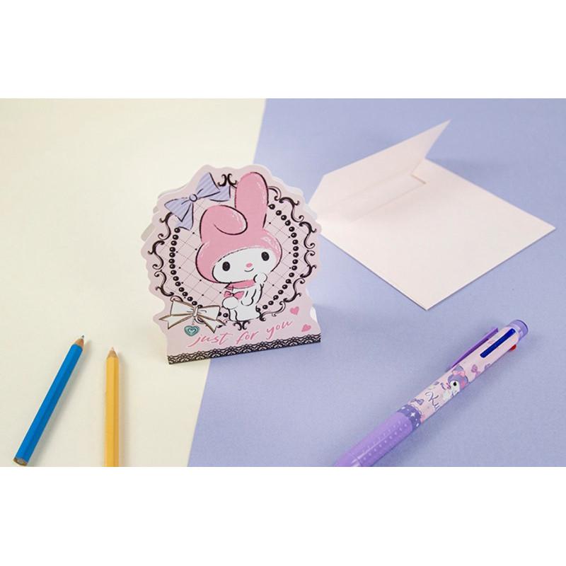 現貨正版 三麗鷗 站立式卡片 人魚漢頓 萬用卡 耶卡 聖誕卡 生日卡 祝福卡 邀請卡美樂蒂 大耳狗 帕恰狗卡片 台灣製-細節圖4