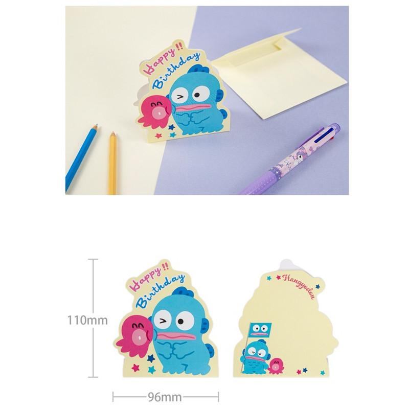 現貨正版 三麗鷗 站立式卡片 人魚漢頓 萬用卡 耶卡 聖誕卡 生日卡 祝福卡 邀請卡美樂蒂 大耳狗 帕恰狗卡片 台灣製-細節圖8