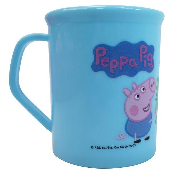 現貨正版 佩佩豬 單耳水杯 粉紅豬小妹牙刷杯 peppa pig漱口杯 兒童水杯 學習杯 卡通水杯  台灣製-細節圖3