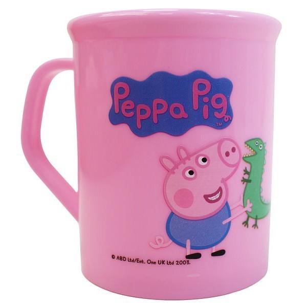 現貨正版 佩佩豬 單耳水杯 粉紅豬小妹牙刷杯 peppa pig漱口杯 兒童水杯 學習杯 卡通水杯  台灣製-細節圖5