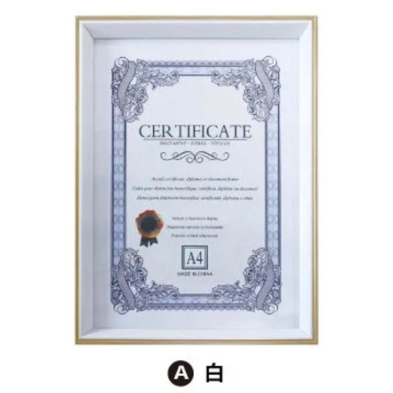 現貨正版 A4多用途相框 A4 相框 壓克力 橫式 直式 鏡面 證書 獎狀 多用途相框 展示 木紋 廣告 留言板 寫真-細節圖8