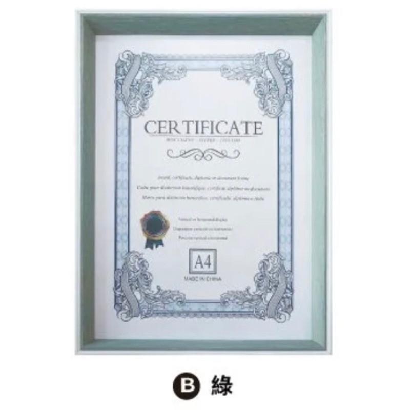 現貨正版 A4多用途相框 A4 相框 壓克力 橫式 直式 鏡面 證書 獎狀 多用途相框 展示 木紋 廣告 留言板 寫真-細節圖9