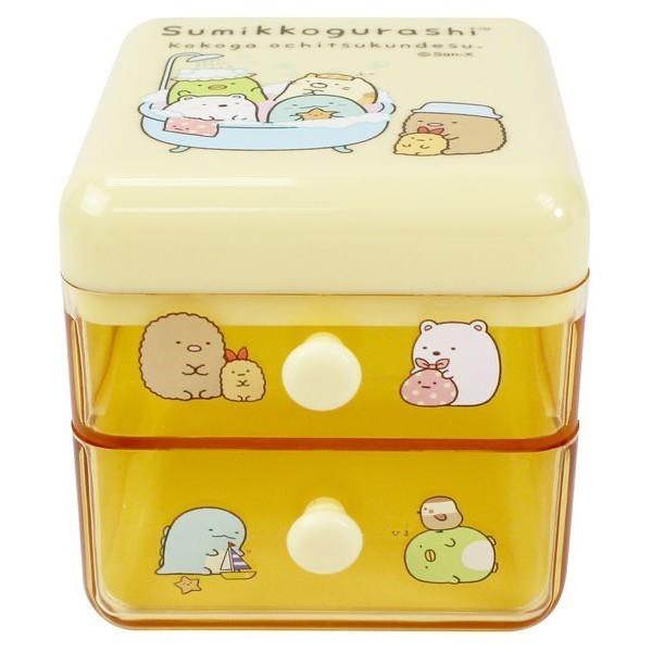 現貨正版 角落小夥伴掀蓋兩抽置物盒 角落生物 置物盒 收納盒  盒子 收納盒 雙層 桌面收納  恐龍 塑膠盒 收納-細節圖3