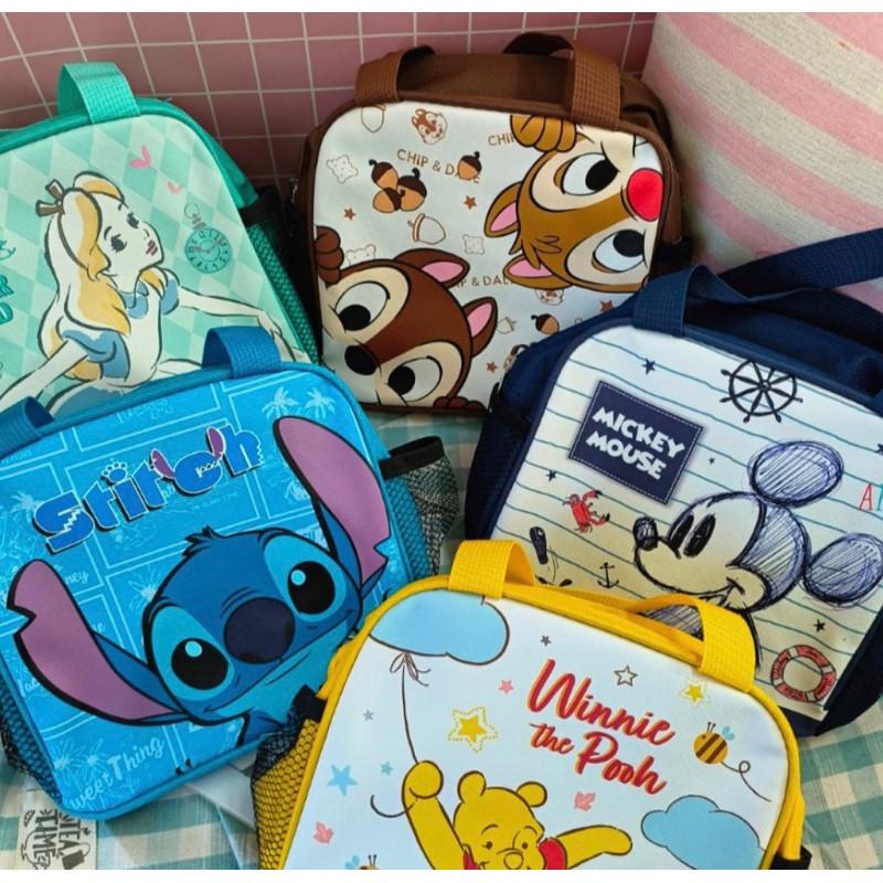 現貨正版 迪士尼 便當袋 迪士尼便當提袋 公主午餐袋 提袋 水壺 兒童餐袋 愛麗絲 米妮 餐具袋 米奇 奇奇蒂蒂 維尼-細節圖6