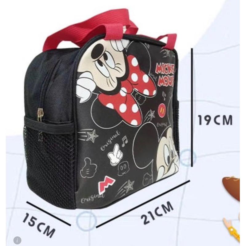 現貨正版 迪士尼 便當袋 迪士尼便當提袋 公主午餐袋 提袋 水壺 兒童餐袋 愛麗絲 米妮 餐具袋 米奇 奇奇蒂蒂 維尼-細節圖8